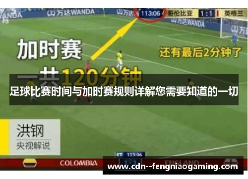 足球比赛时间与加时赛规则详解您需要知道的一切